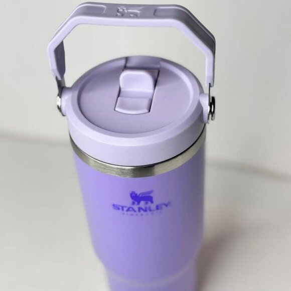 ๐ Ice Flow Handheld Tumbler with Flip Straw โ Purple โ 40oz ๐ - Picture 2 of 5